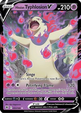 Hisuian Typhlosion V (53) [SWSH10: Astral Radiance] Holofoil - Deck Out Gaming