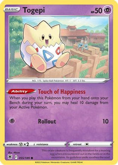 Togepi (55) [SWSH10: Astral Radiance] - Deck Out Gaming