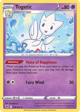 Togetic (56) [SWSH10: Astral Radiance] - Deck Out Gaming
