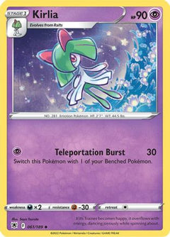 Kirlia (61) [SWSH10: Astral Radiance] Reverse Holofoil - Deck Out Gaming
