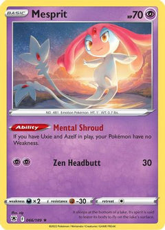 Mesprit (66) [SWSH10: Astral Radiance] Reverse Holofoil - Deck Out Gaming