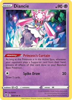 Diancie (68) [SWSH10: Astral Radiance] Reverse Holofoil - Deck Out Gaming