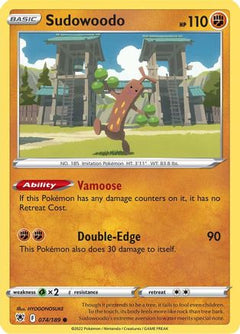 Sudowoodo (74) [SWSH10: Astral Radiance] Reverse Holofoil - Deck Out Gaming