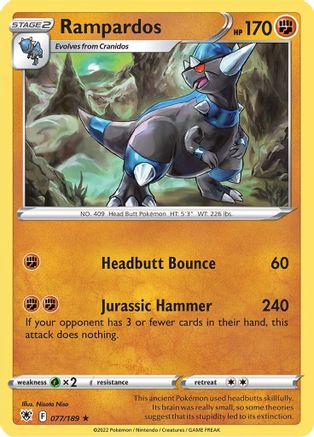 Rampardos (77) [SWSH10: Astral Radiance] Holofoil - Deck Out Gaming