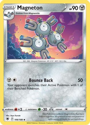 Magneton (106) [SWSH10: Astral Radiance] Reverse Holofoil - Deck Out Gaming