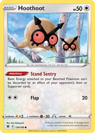 Hoothoot (120) [SWSH10: Astral Radiance] - Deck Out Gaming