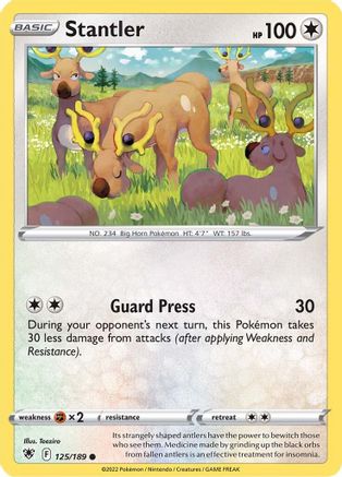 Stantler (125) [SWSH10: Astral Radiance] - Deck Out Gaming