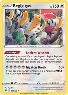 Regigigas (130) [SWSH10: Astral Radiance] Reverse Holofoil - Deck Out Gaming