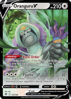 Oranguru V (133) [SWSH10: Astral Radiance] Holofoil - Deck Out Gaming