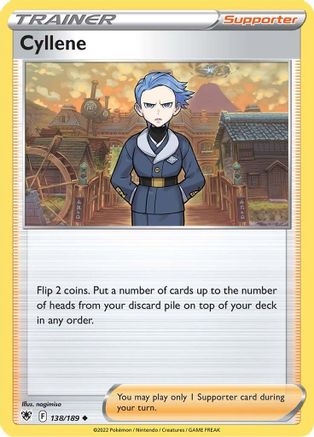 Cyllene (138) [SWSH10: Astral Radiance] Reverse Holofoil - Deck Out Gaming