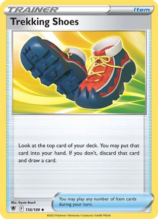 Trekking Shoes (156) [SWSH10: Astral Radiance] Reverse Holofoil - Deck Out Gaming