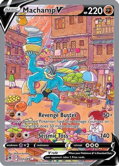 Machamp V (Alternate Full Art) (172) [SWSH10: Astral Radiance] Holofoil - Deck Out Gaming