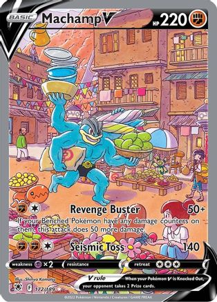 Machamp V (Alternate Full Art) (172) [SWSH10: Astral Radiance] Holofoil - Deck Out Gaming