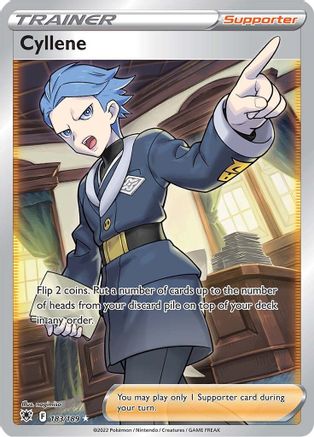 Cyllene (Full Art) (183) [SWSH10: Astral Radiance] Holofoil - Deck Out Gaming