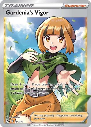 Gardenia's Vigor (Full Art) (184) [SWSH10: Astral Radiance] Holofoil - Deck Out Gaming