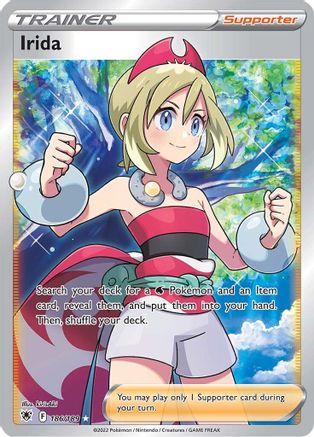 Irida (Full Art) (186) [SWSH10: Astral Radiance] Holofoil - Deck Out Gaming