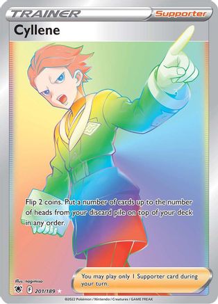 Cyllene (Secret) (201) [SWSH10: Astral Radiance] Holofoil - Deck Out Gaming
