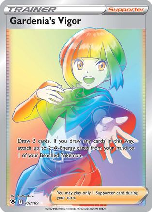 Gardenia's Vigor (Secret) (202) [SWSH10: Astral Radiance] Holofoil - Deck Out Gaming