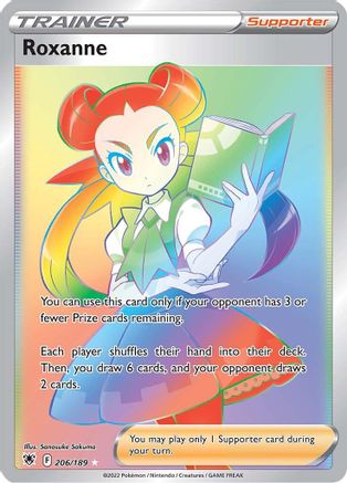 Roxanne (Secret) (206) [SWSH10: Astral Radiance] Holofoil - Deck Out Gaming
