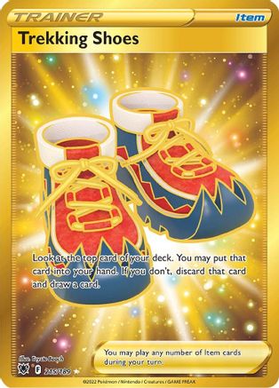 Trekking Shoes (Secret) (215) [SWSH10: Astral Radiance] Holofoil - Deck Out Gaming