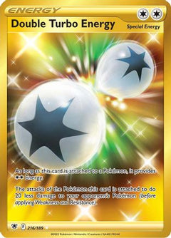 Double Turbo Energy (Secret) (216) [SWSH10: Astral Radiance] Holofoil - Deck Out Gaming