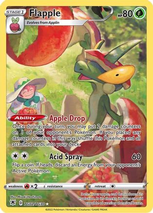 Flapple (TG02) [SWSH10: Astral Radiance Trainer Gallery] Holofoil - Deck Out Gaming
