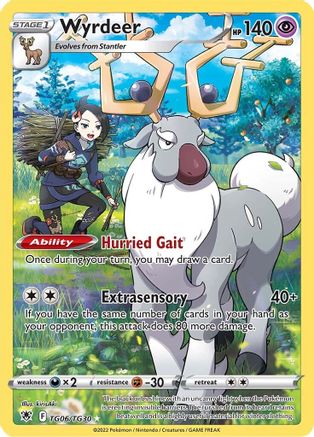 Wyrdeer (TG06) [SWSH10: Astral Radiance Trainer Gallery] Holofoil - Deck Out Gaming