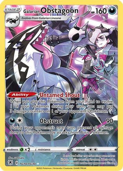 Galarian Obstagoon (TG10) [SWSH10: Astral Radiance Trainer Gallery] Holofoil - Deck Out Gaming
