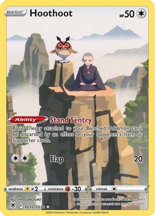 Hoothoot (TG12) [SWSH10: Astral Radiance Trainer Gallery] Holofoil - Deck Out Gaming