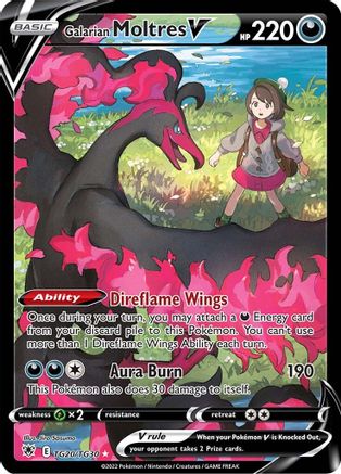 Galarian Moltres V (TG20) [SWSH10: Astral Radiance Trainer Gallery] Holofoil - Deck Out Gaming