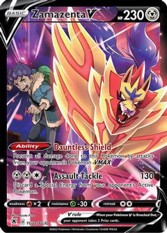 Zamazenta V (TG22) [SWSH10: Astral Radiance Trainer Gallery] Holofoil - Deck Out Gaming