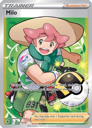 Milo (TG27) [SWSH10: Astral Radiance Trainer Gallery] Holofoil - Deck Out Gaming