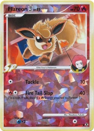 Flareon E4 - 60/111 (Cracked Ice) (60) [Miscellaneous Cards & Products] Reverse Holofoil - Deck Out Gaming
