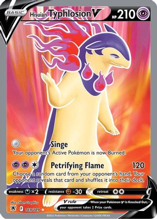 Hisuian Typhlosion V (Full Art) (169) [SWSH10: Astral Radiance] Holofoil - Deck Out Gaming