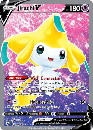 Jirachi V (Full Art) (170) [SWSH10: Astral Radiance] Holofoil - Deck Out Gaming