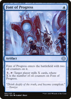 Font of Progress (51) [Phyrexia: All Will Be One] foil - Deck Out Gaming