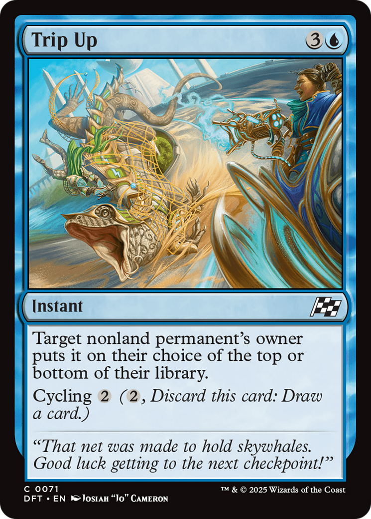 Trip Up (71) [Aetherdrift] foil - Deck Out Gaming