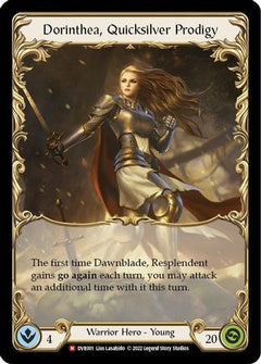 Dorinthea, Quicksilver Prodigy (DVR001) [Classic Battles: Rhinar vs Dorinthea] Cold Foil - Deck Out Gaming
