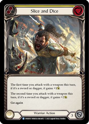 Slice and Dice (DVR018) [Classic Battles: Rhinar vs Dorinthea] - Deck Out Gaming