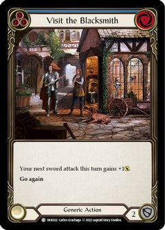 Visit the Blacksmith (DVR022) [Classic Battles: Rhinar vs Dorinthea] - Deck Out Gaming