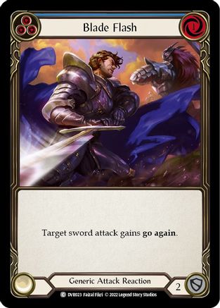 Blade Flash (DVR023) [Classic Battles: Rhinar vs Dorinthea] - Deck Out Gaming