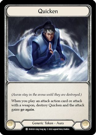 Quicken (DVR028) [Classic Battles: Rhinar vs Dorinthea] - Deck Out Gaming