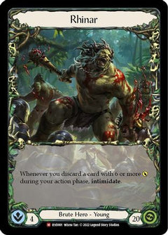 Rhinar (RVD001) [Classic Battles: Rhinar vs Dorinthea] Cold Foil - Deck Out Gaming