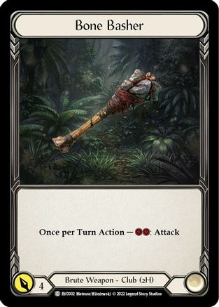 Bone Basher (RVD002) [Classic Battles: Rhinar vs Dorinthea] Cold Foil - Deck Out Gaming