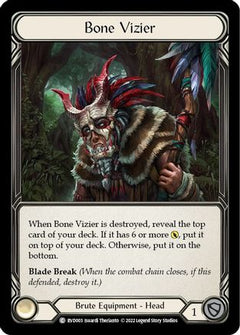 Bone Vizier (RVD003) [Classic Battles: Rhinar vs Dorinthea] Rainbow Foil - Deck Out Gaming