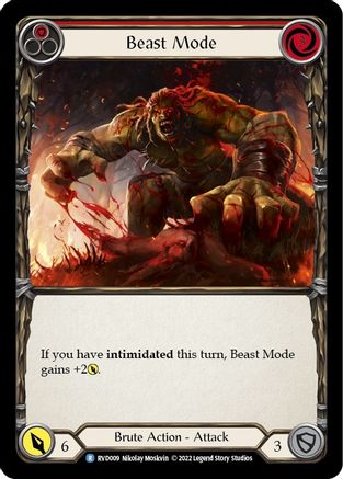 Beast Mode (RVD009) [Classic Battles: Rhinar vs Dorinthea] - Deck Out Gaming