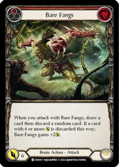 Bare Fangs (RVD011) [Classic Battles: Rhinar vs Dorinthea] - Deck Out Gaming