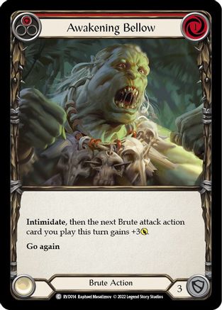 Awakening Bellow (RVD014) [Classic Battles: Rhinar vs Dorinthea] - Deck Out Gaming