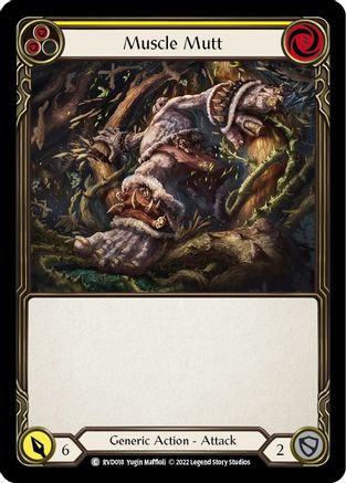 Muscle Mutt (RVD018) [Classic Battles: Rhinar vs Dorinthea] - Deck Out Gaming