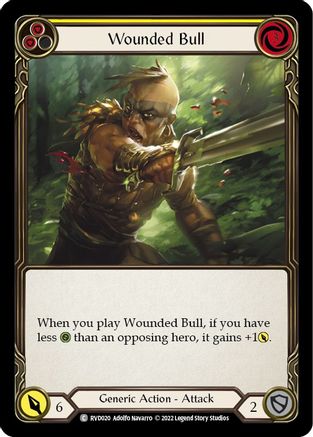 Wounded Bull (RVD020) [Classic Battles: Rhinar vs Dorinthea] - Deck Out Gaming